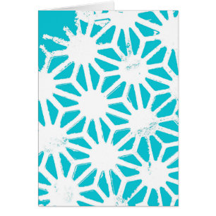 Motif géométrique Aqua