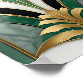 Motif géométrique Art déco (Coin)