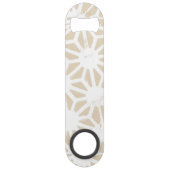 Motif géométrique beige (Devant)