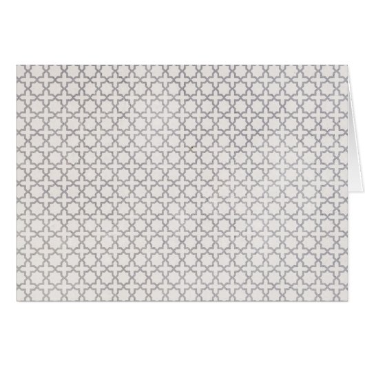 Motif géométrique beige islamique (Devant Horizontal)