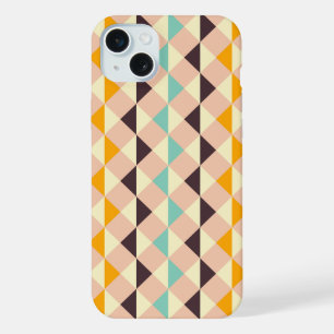 Motif géométrique chevauchant losanges et triangle