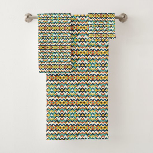 motif géométrique chevron moderne (En situation)