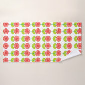 Motif géométrique circulaire (Serviette de bain)