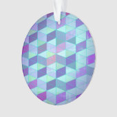 Motif géométrique Cubes en Triangles (devant)