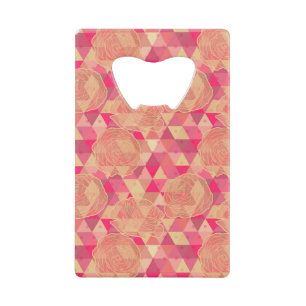 Motif géométrique de fleur