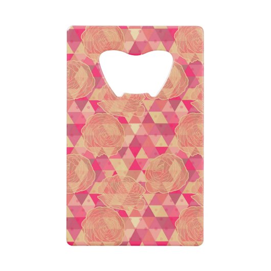 Motif géométrique de fleur (Devant)