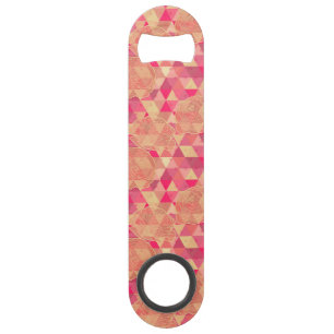 Motif géométrique de fleur