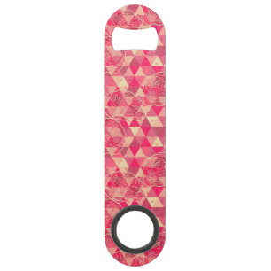 Motif géométrique de fleur