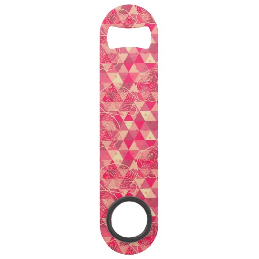 Motif géométrique de fleur (Devant)