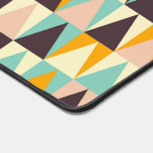 Motif géométrique de triangles multicolores (Coin)