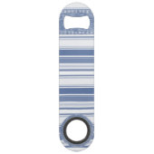 Motif géométrique des bandes bleues classiques (Dos)