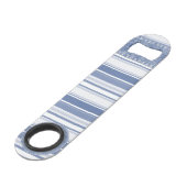 Motif géométrique des bandes bleues classiques (Dos Angle)