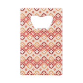 Motif géométrique d'ikat d'or (Dos)