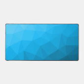 Motif géométrique en maillage bleu clair cyan (Recto)