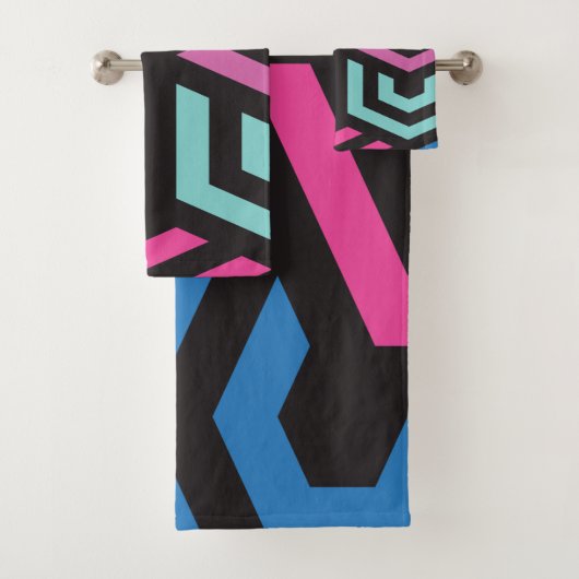 Motif géométrique Hexagon (En situation)