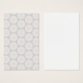 Motif géométrique islamique (Devant & derrière)