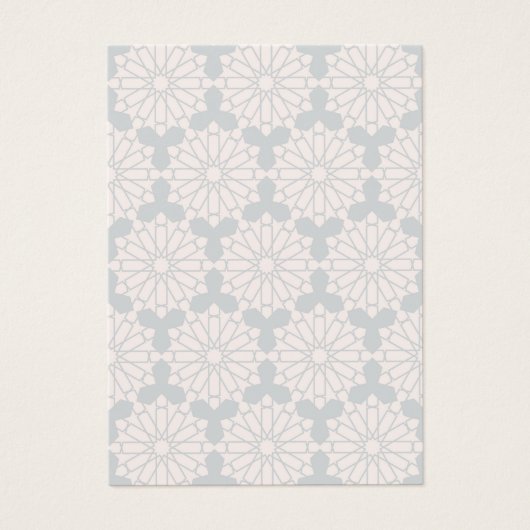 Motif géométrique islamique (Devant)