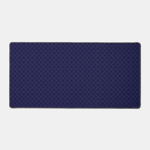 Motif géométrique islamique bleu foncé