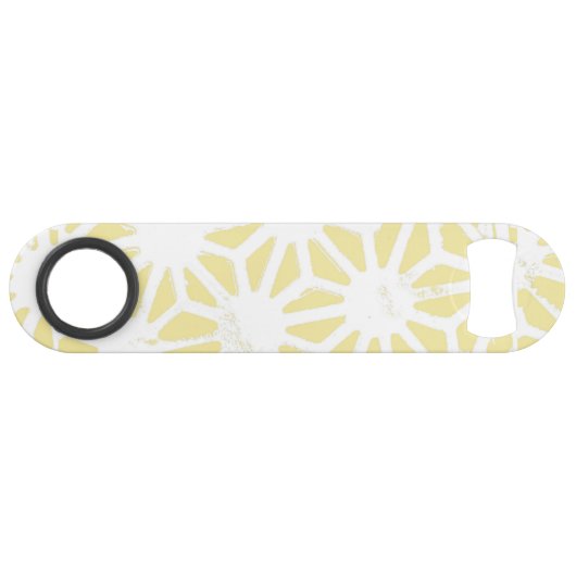 Motif géométrique jaune citron (Devant (Horizontal))