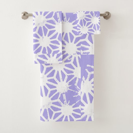 Motif géométrique Lavender (En situation)