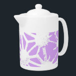 Motif géométrique Lilac<br><div class="desc">Motif géométrique Lilac et blanc</div>