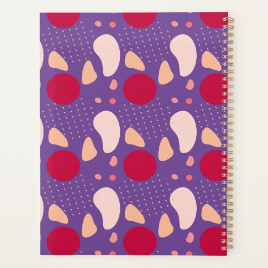 Motif géométrique moderne. (Dos)