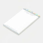 Motif géométrique moderne Post-it® Notes 4 x 6 (Incliné)