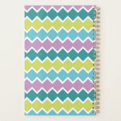 Motif géométrique Monogramme moderne (Dos)