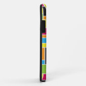 Motif géométrique multicolore iPhone 5 coque (Dos/Droite)