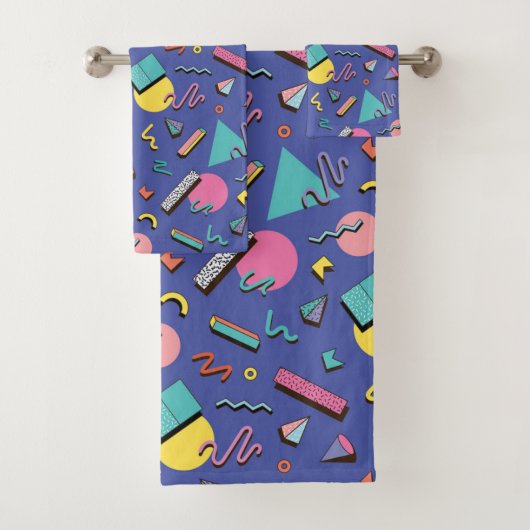 Motif géométrique rétro (En situation)