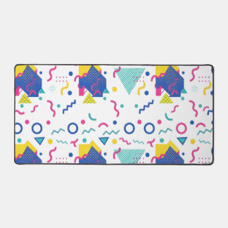 Motif géométrique Retro Memphis