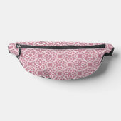 Motif géométrique sans couture rose blanc (Poser)