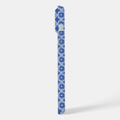 MOTIF GÉOMÉTRIQUE SIMPLE BLEU (Côté gauche)
