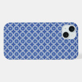MOTIF GÉOMÉTRIQUE SIMPLE BLEU (Verso Horizontal)