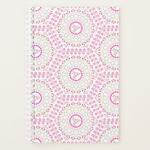 Motif géométrique simple rose mou