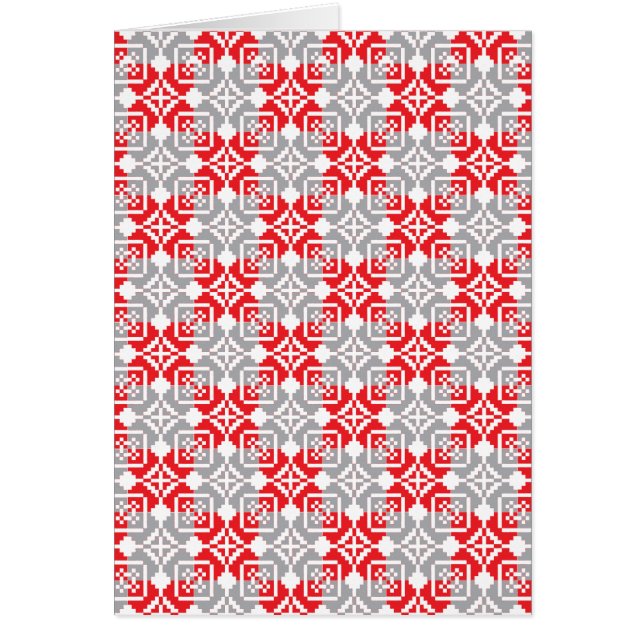 Motif géométrique SUN du matin letton VI (Devant)