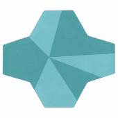 Motif géométrique triangles (Plat)