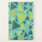 Motif géométrique Triangles Abstrait (Dos)