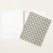Motif géométrique turquoise (Devant avec enveloppe)