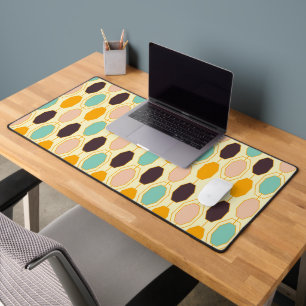 Motif géométrique vibrant avec des rangées de s