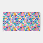 Motif géométrique violet et rose (Recto)