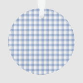 Motif Gingham Bleu Clair Imprimé Carreaux Classiqu (dos)