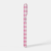 Motif Gingham Rose Bébé (Côté droit)