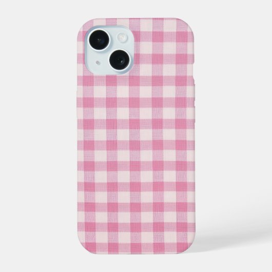 Motif Gingham Rose Bébé (Verso)
