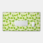 Motif Ginkgo sur blanc (Clavier et souris)