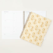 Motif girafe Safari jaune doré (Devant avec enveloppe)