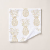 Motif Gold à la mode (Gant de toilette)