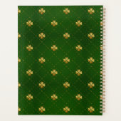 Motif Golden Green Clover (Dos)