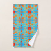 Motif Graphique Géométrique Tendance Moderne (Serviette à main)