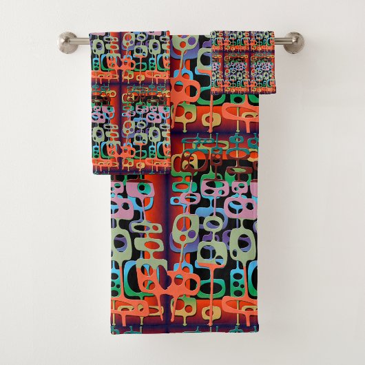 Motif graphique géométrique tendance moderne